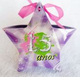 Lembrancinhas em forma de Estrelinhas "Caixinhas de 15 Anos"